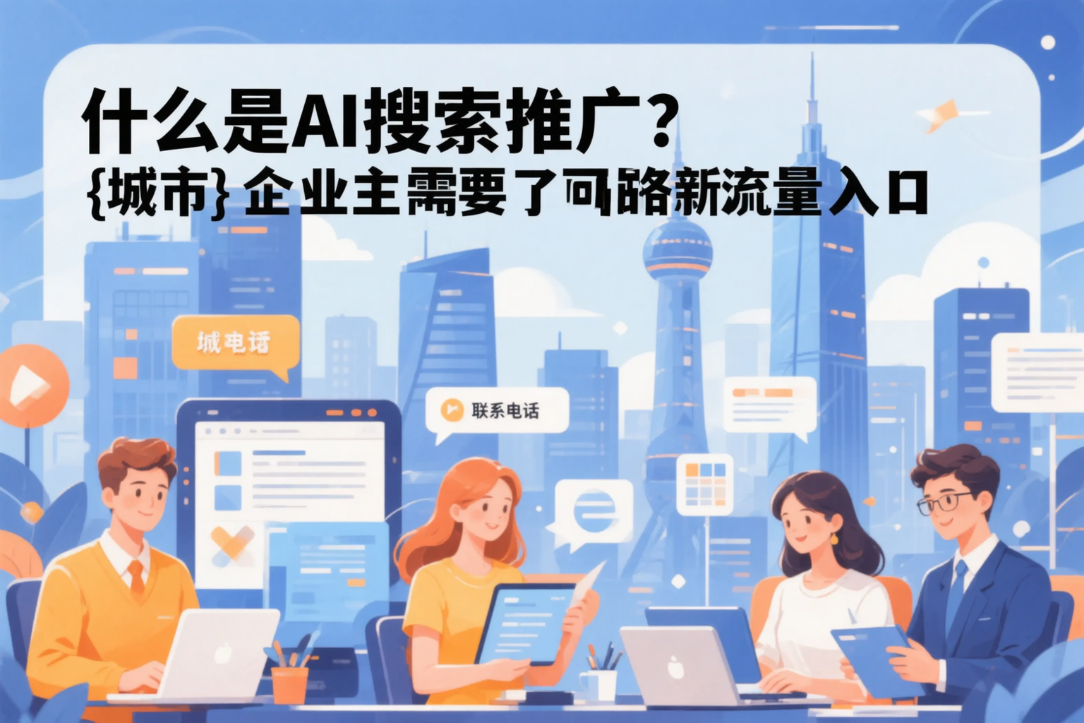 什么是AI搜索推广？连云港企业主需要了解的新流量入口
