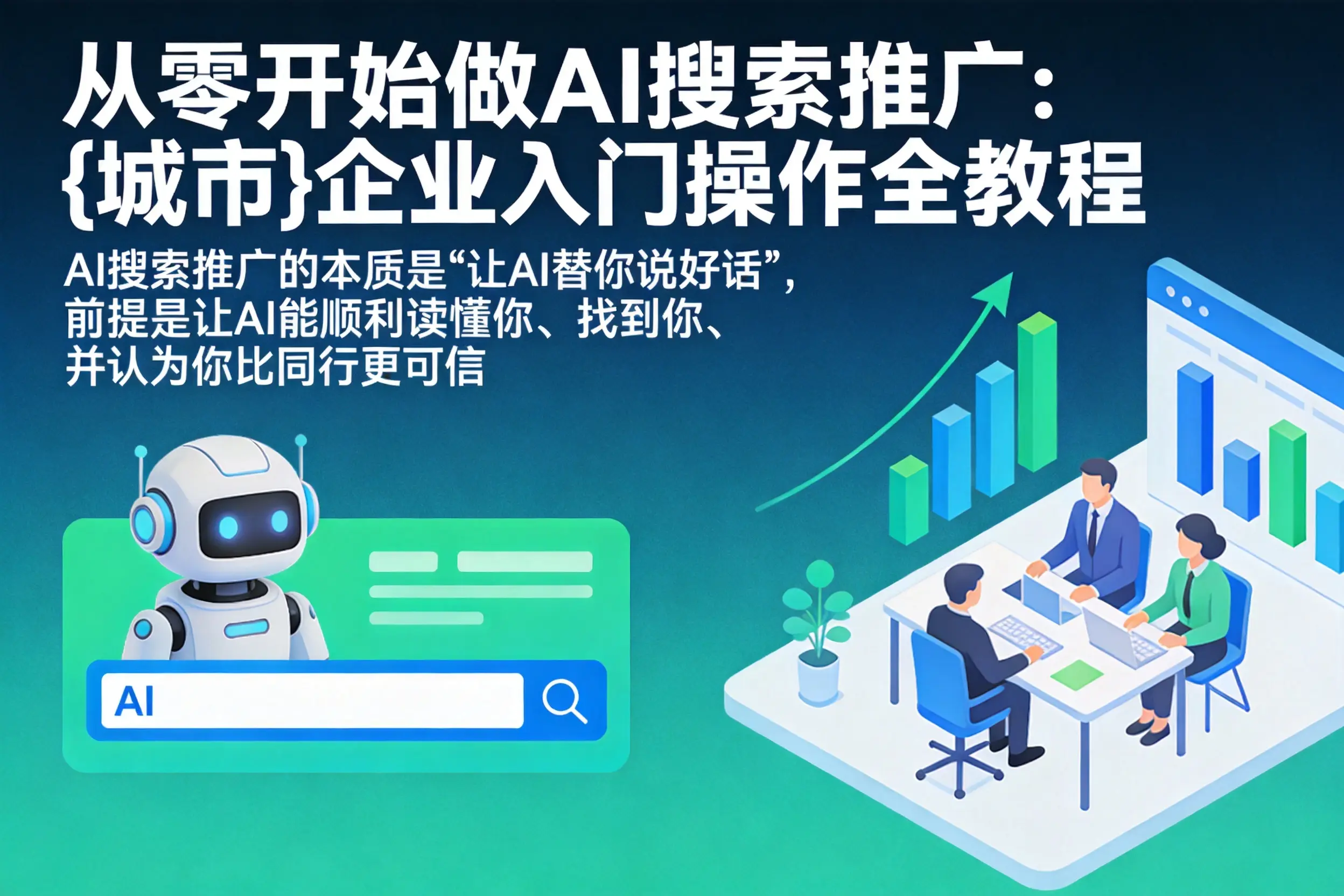 从零开始做AI搜索推广：连云港企业入门操作全教程