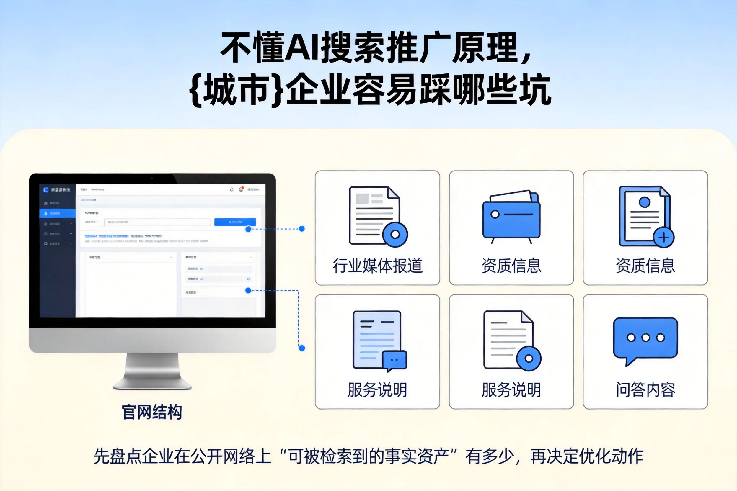 不懂AI搜索推广原理，连云港企业容易踩哪些坑