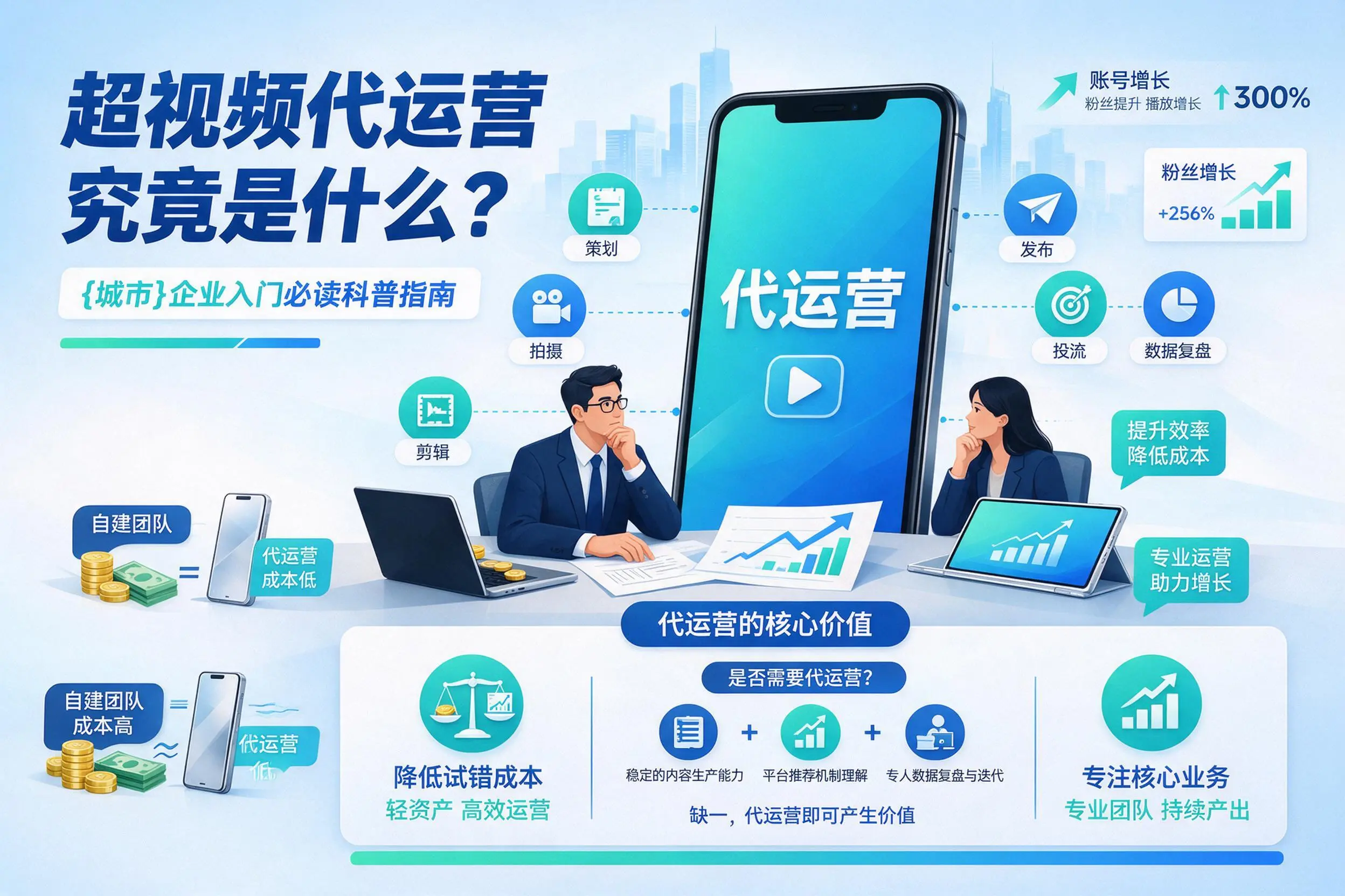 短视频代运营究竟是什么？连云港企业入门必读科普指南