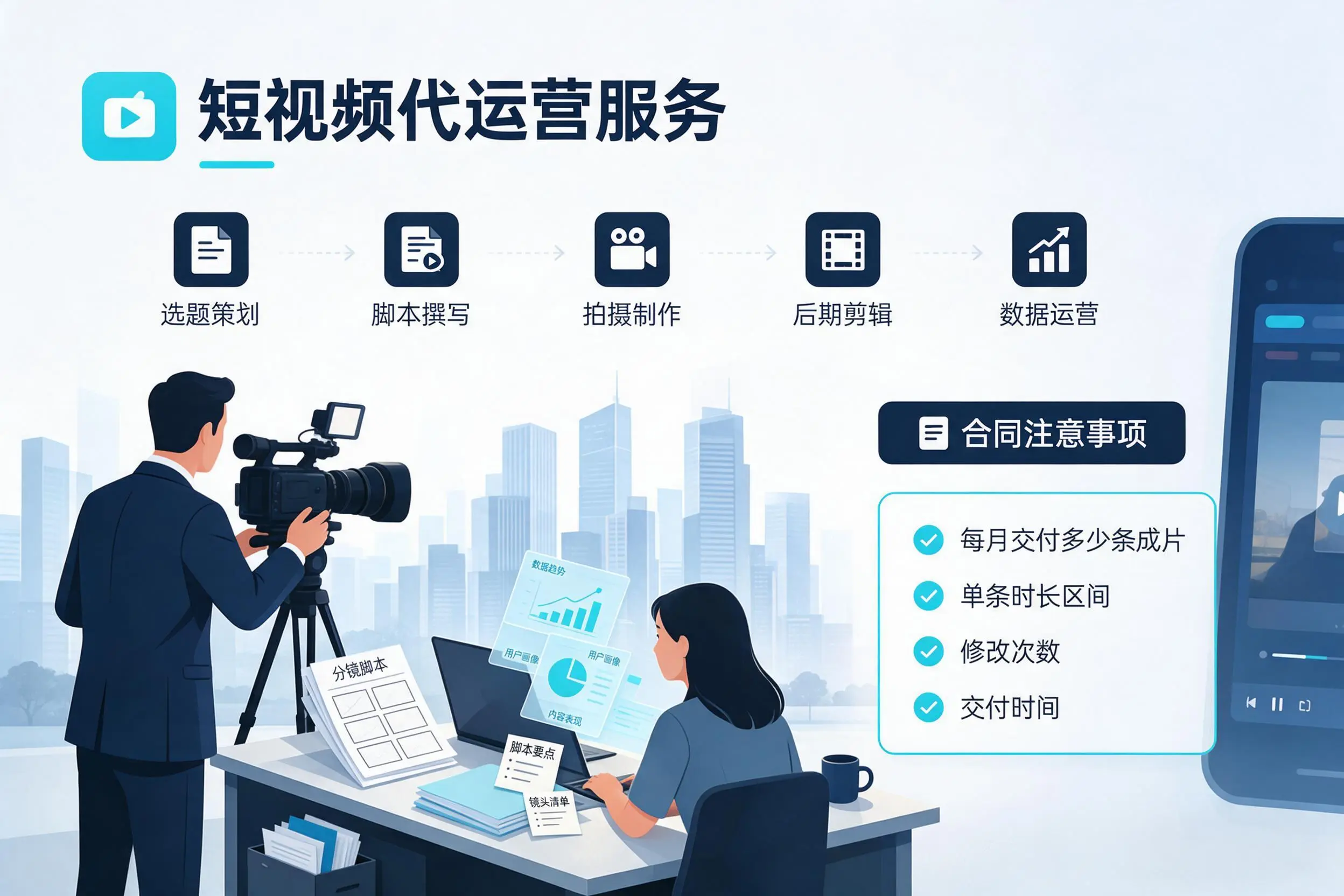 短视频代运营包含哪些服务？连云港企业常见问题科普