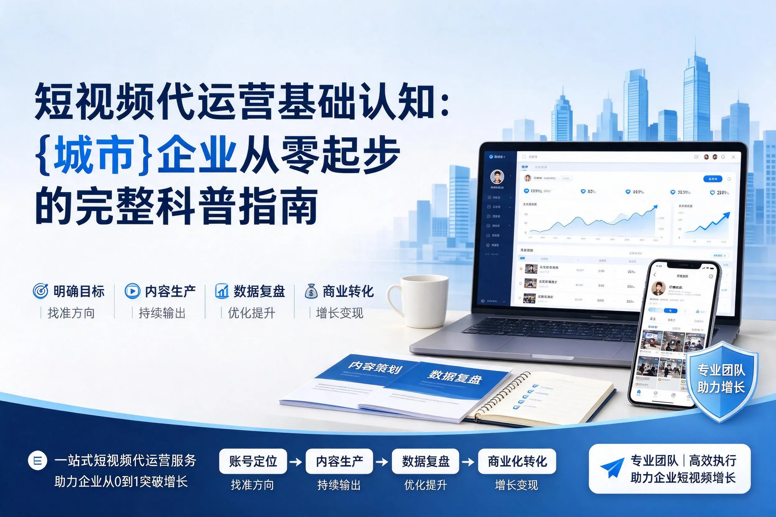 短视频代运营基础认知:连云港企业从零起步的完整科普指南