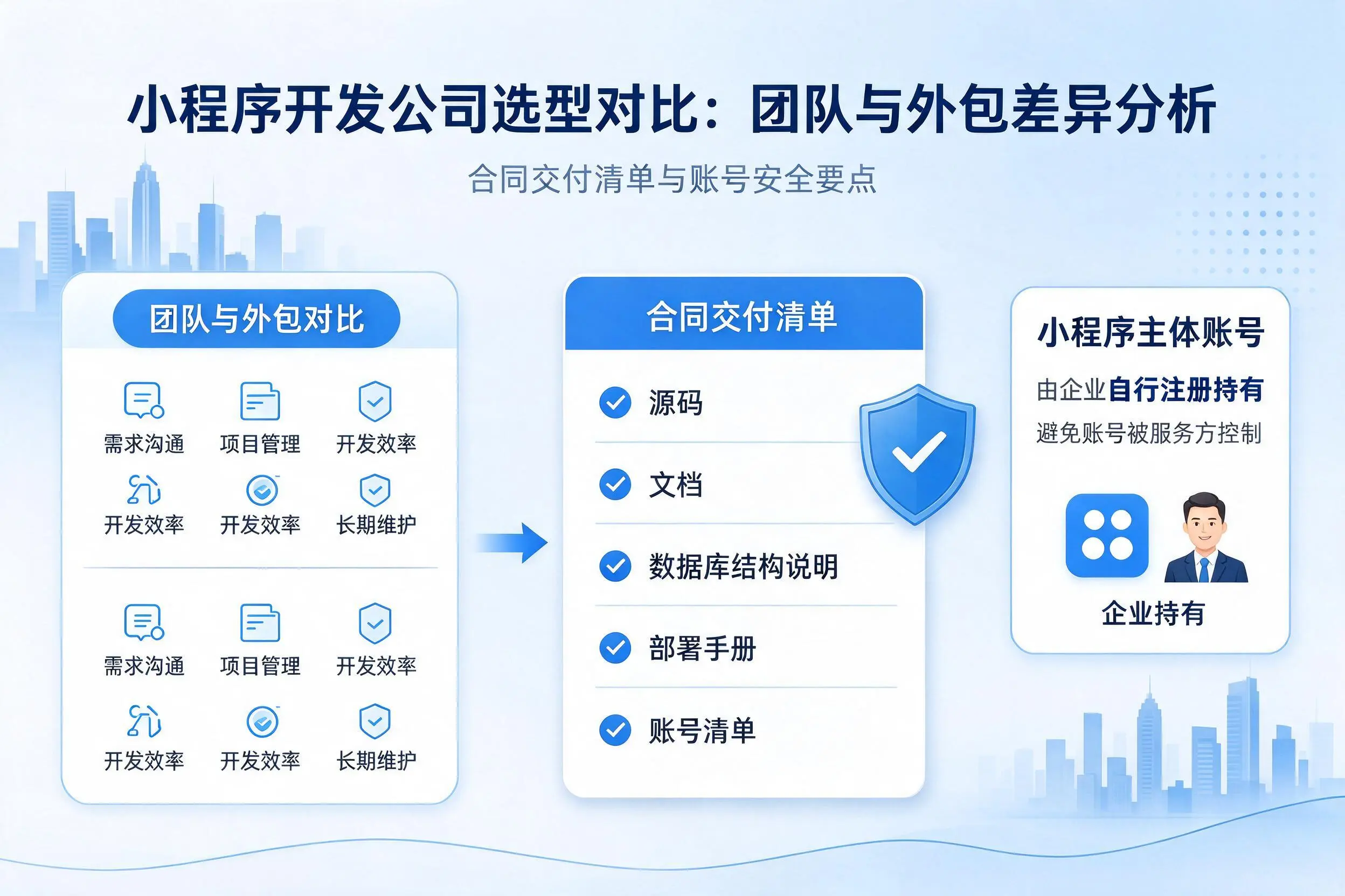 连云港小程序开发公司选型对比：团队与外包差异分析