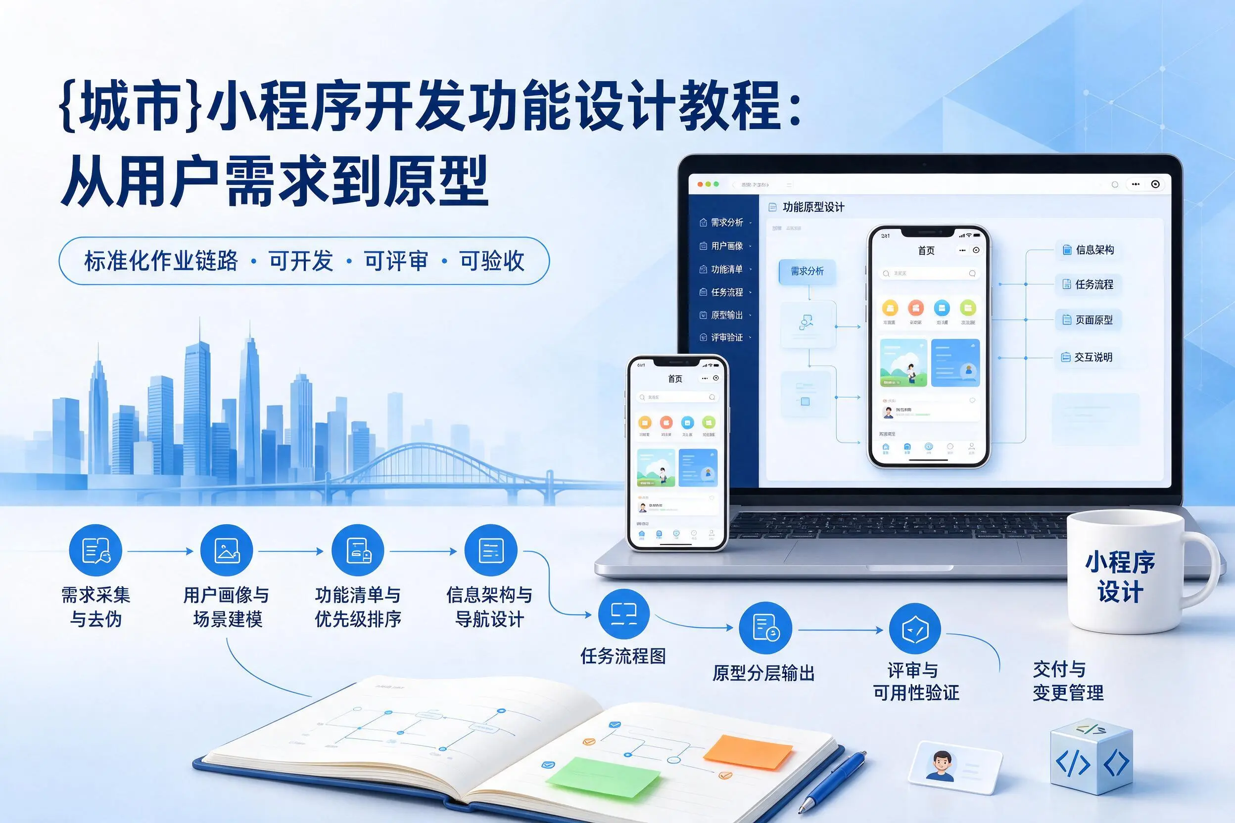 连云港小程序开发功能设计教程:从用户需求到原型